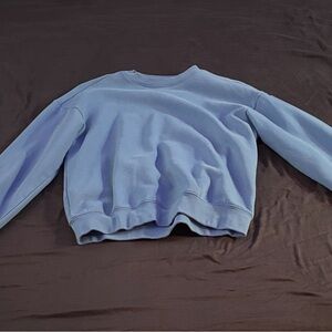 H&M Men's Light Blue Crewneck Sweatshirt